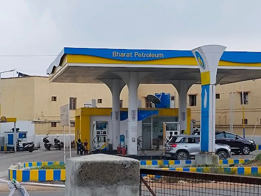 TVS Bharat Petroleum BPCL Petrol Bunk
