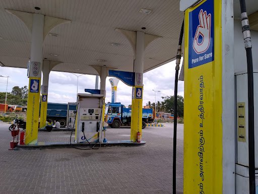 Bharat Petroleum, Petrol Pump -T.V.Sundram Iyengar & Sons Ltd