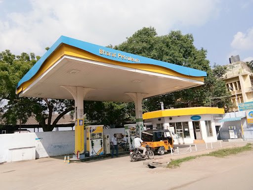 Bharat Petroleum, Petrol Pump -Raja Agency