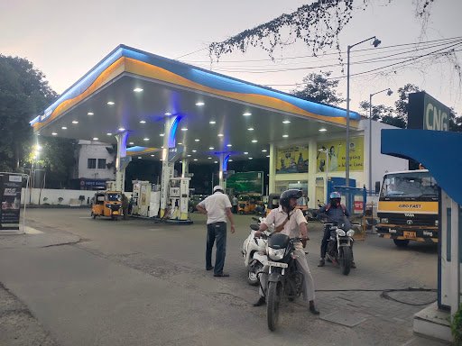Bharat Petroleum, Petrol Pump -S.L.Narasimham