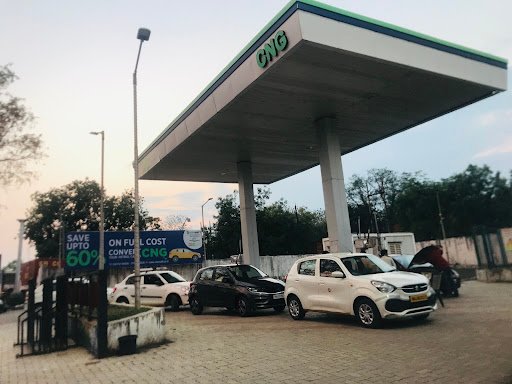 CNG gas station